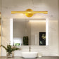 Modern copper brass vanity light