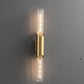 copper brass glass wall sconce lamp