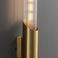 copper brass glass wall sconce lamp