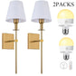 2packs simple modern wall lamp