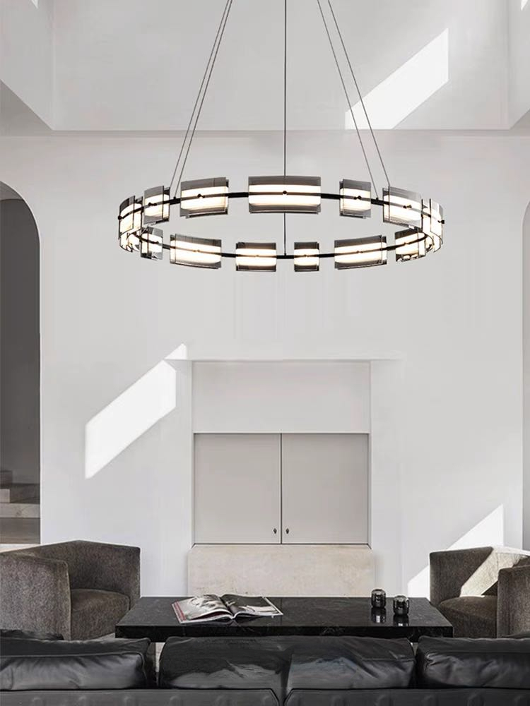 Nordic Glass Circle Pendant Light