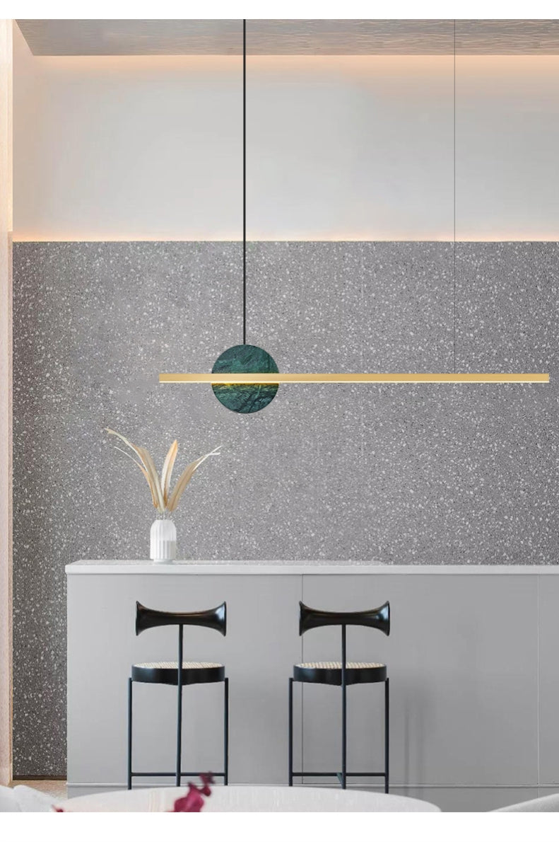 Modern Minimalist Marble Pendant Light