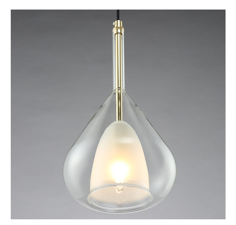 Clear Glass Pendant Light