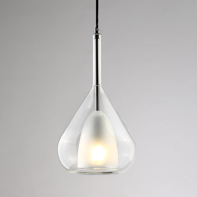 Clear Glass Pendant Light