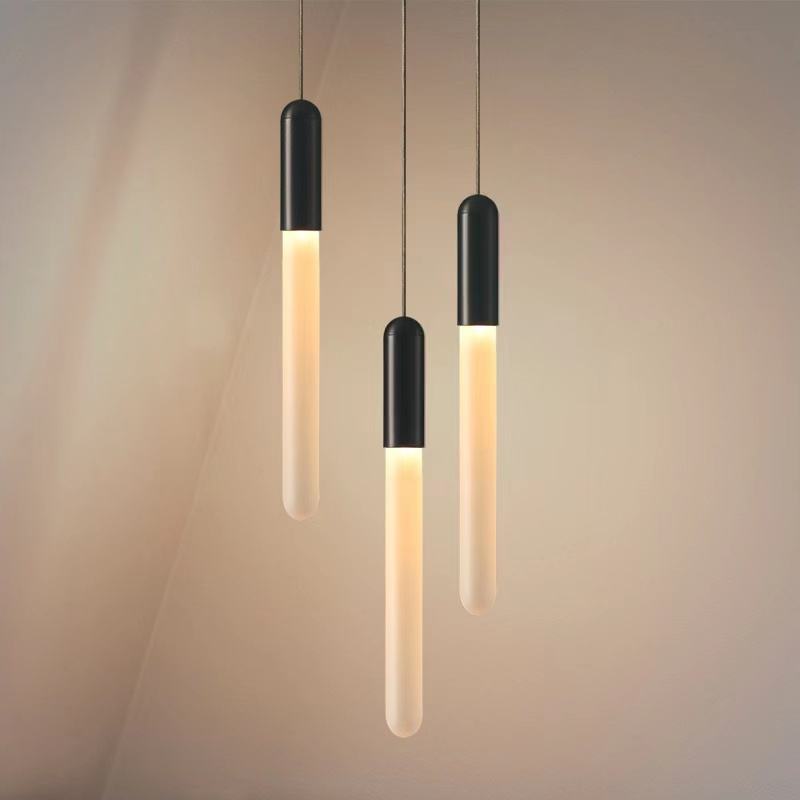 1 single acrylic pendant light