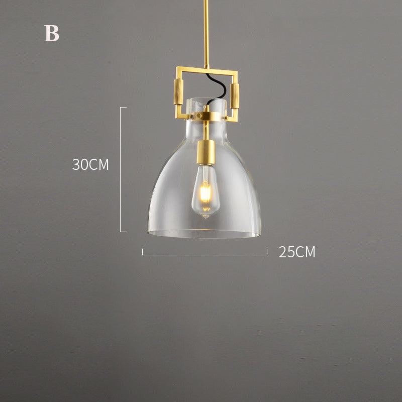 Postmodern design Glass Pendant Light